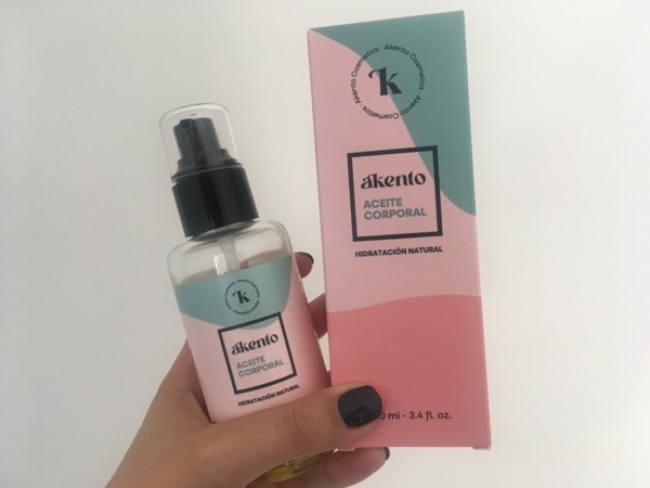 Aceite Corporal Akento ¡lo tienes que probar!