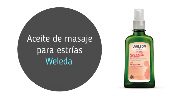 Aceite de masaje para estrías de Weleda: mi opinión