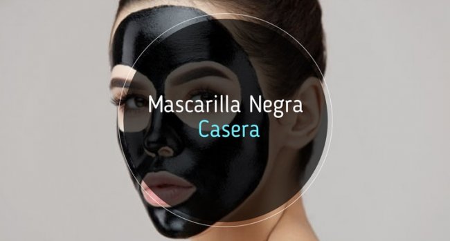 Cómo hacer una mascarilla negra casera