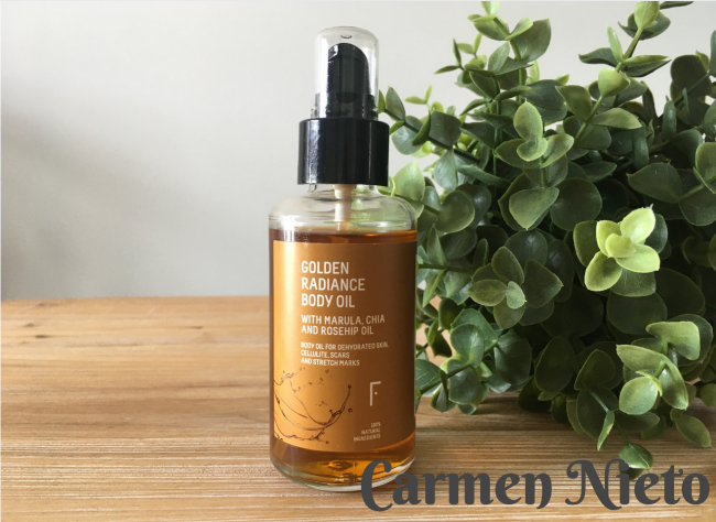 Golden Radiance Body Oil de Freshly Cosmetics: mi opinión