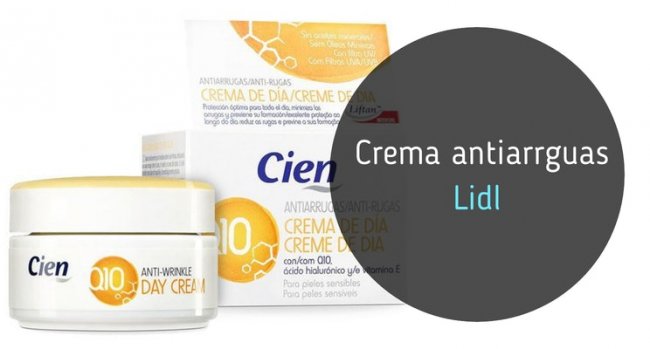 Opinión de la crema antiarrugas lidl