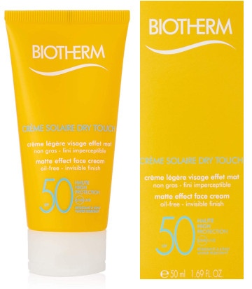 Protector para el sol Biotherm Sun Crème Solaire Visage Dry Touch