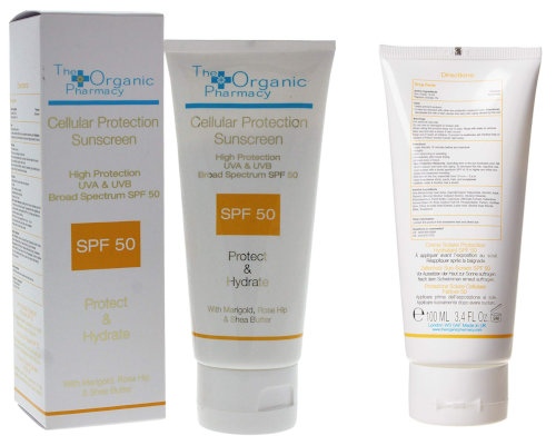 Crema solar con protección superior a 50 de The Organic Pharmacy