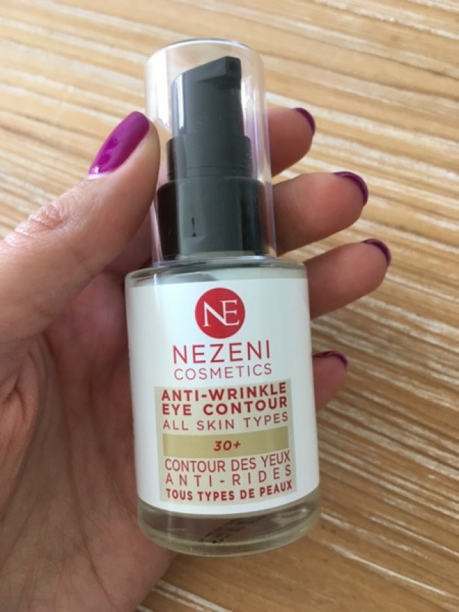 Recomendación: Contorno de Ojos Antiarrugas 40+ de Nezeni Cosmetics